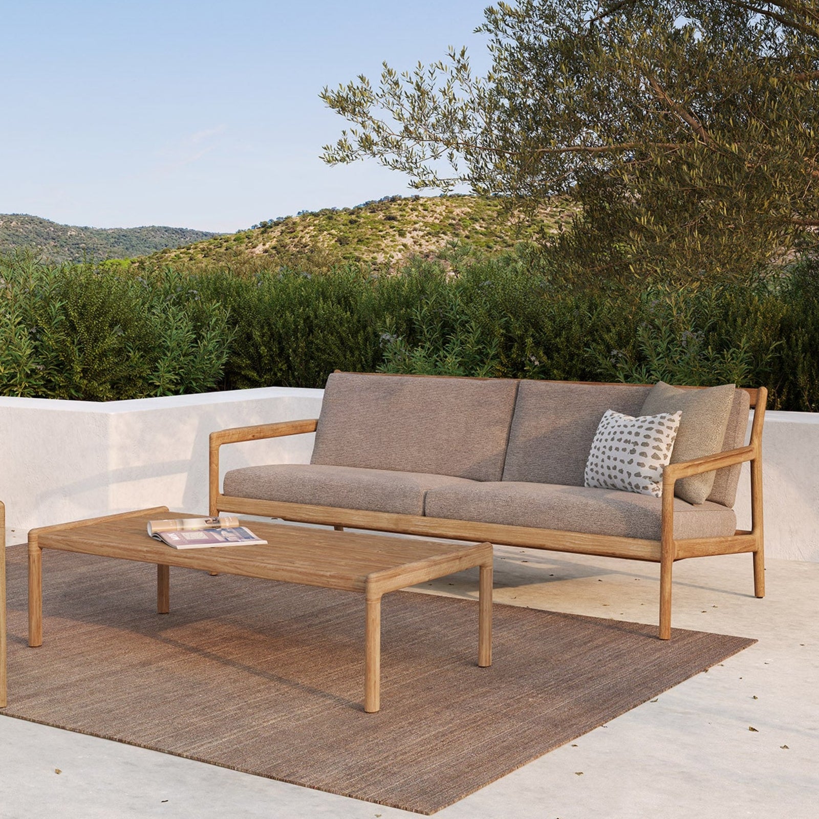 Teak Jack Outdoor Coffee Table