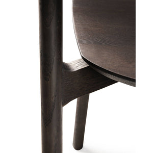 Brown Oak Dining chair