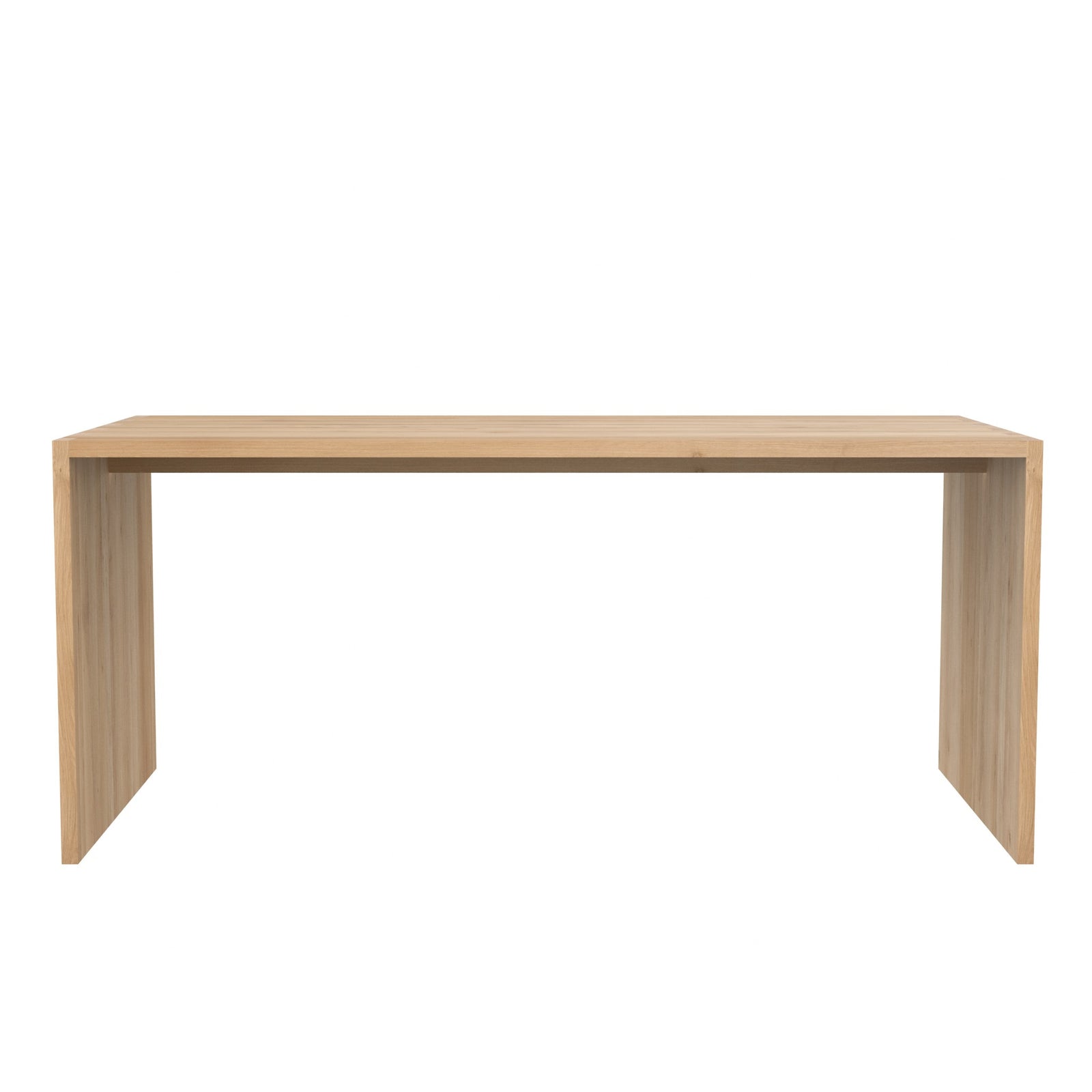 Oak U Desk