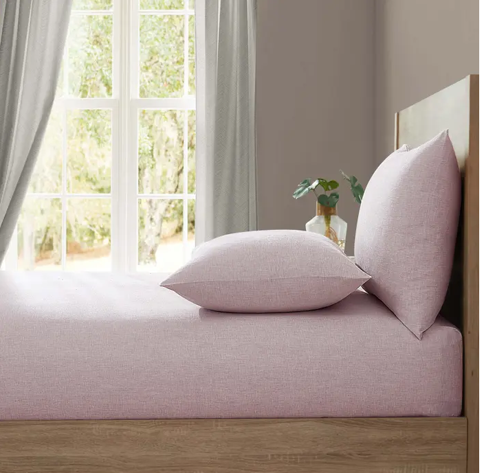 LAZY LINEN BED LINEN MELLOW PINK